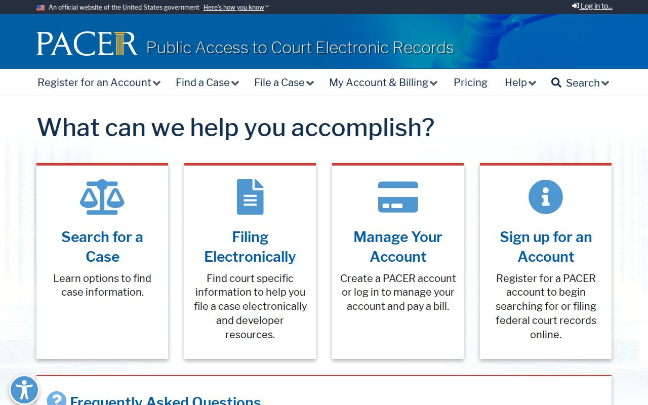Red River Parish federal criminal court record PACER search